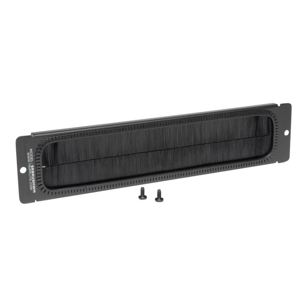 Tripp Lite Brush Strip Plate for Wallmount Rack Enclosure Server Cabinet - Brush strip panel