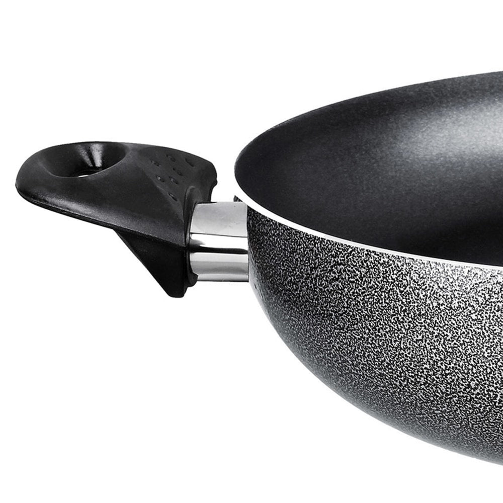 Brentwood Aluminum Non-Stick Wok, 13in, Gray