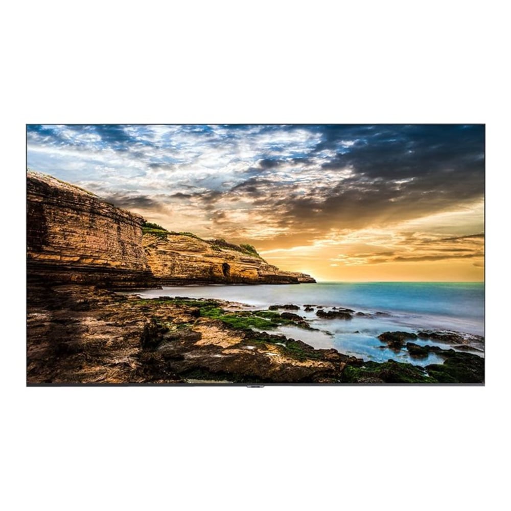 Samsung QE55T - 55in Diagonal Class (54.6in viewable) - Smart Signage QET Series LED-backlit LCD display - digital signage - 4K UHD (2160p) 3840 x 2160 - direct-lit LED