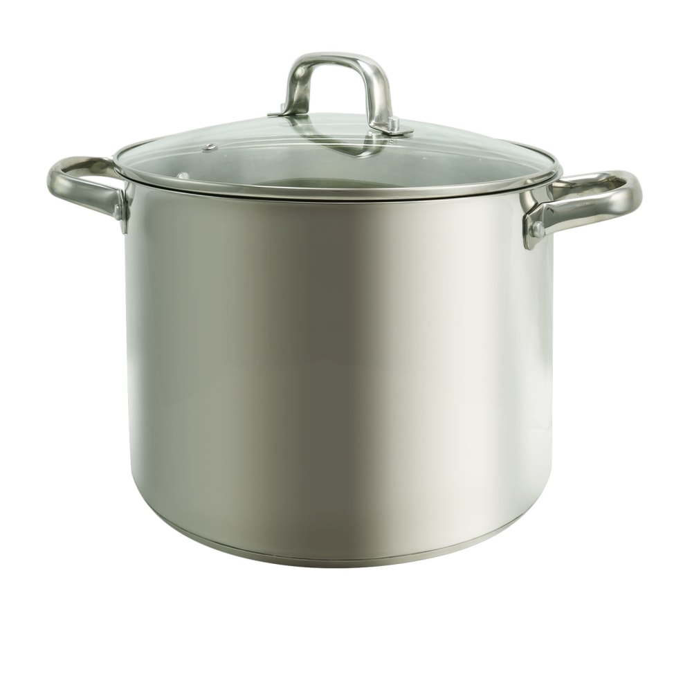 Oster Adenmore Stock Pot, 12-Quart, Silver