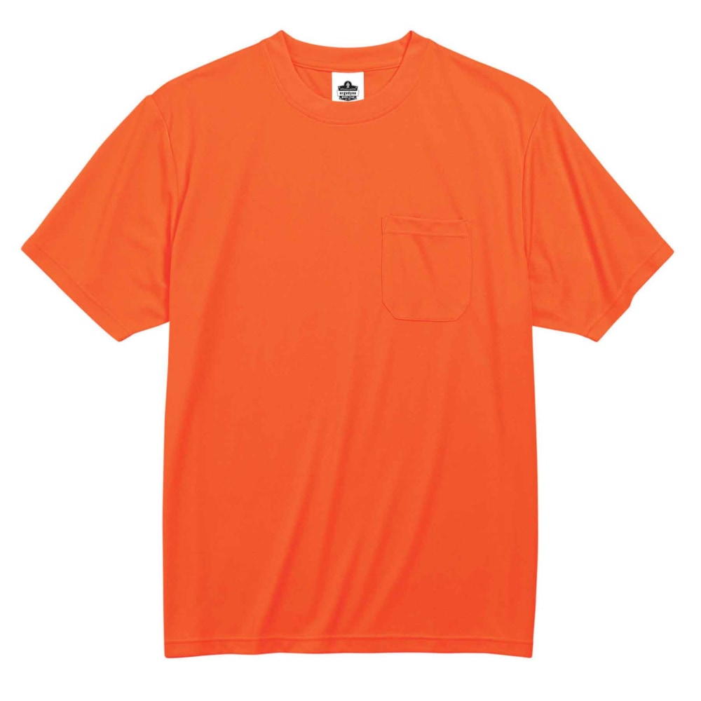 Ergodyne GloWear 8089 Non-Certified T-Shirt, 4X, Orange