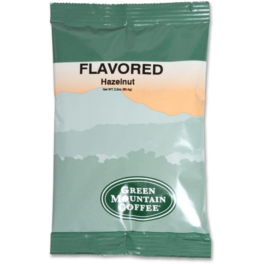 Green Mountain Coffee Single-Serve Coffee Packets, Hazelnut, Carton Of 50