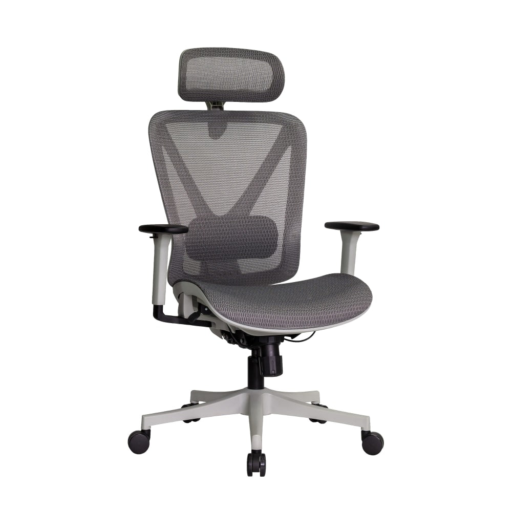 WorkPro 3000 Series Ergonomic Mesh/Mesh High-Back Chair, Gray/Gray