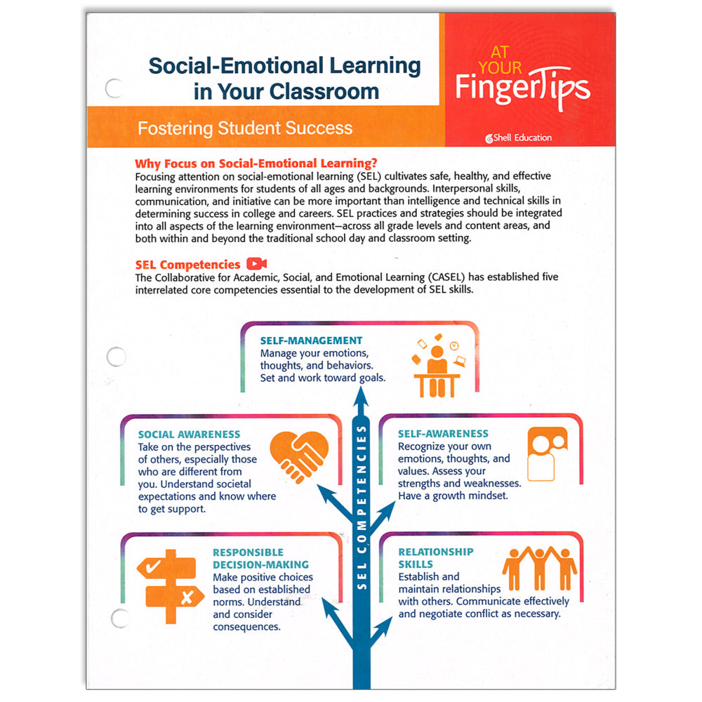 Shell Education Social-Emotional Learning In Your Classroom