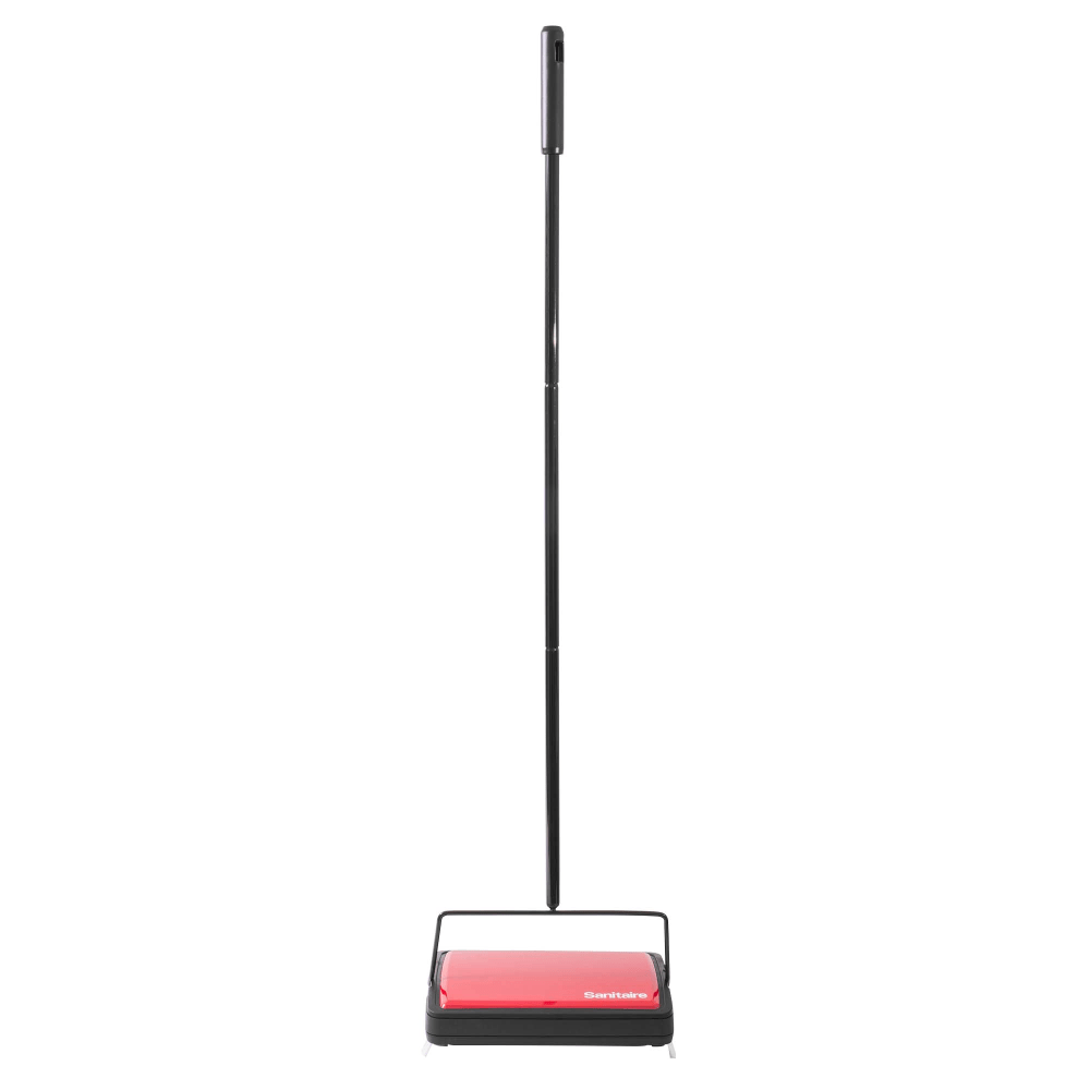 Sanitaire SC200A Commercial Manual Sweeper, Red/Black