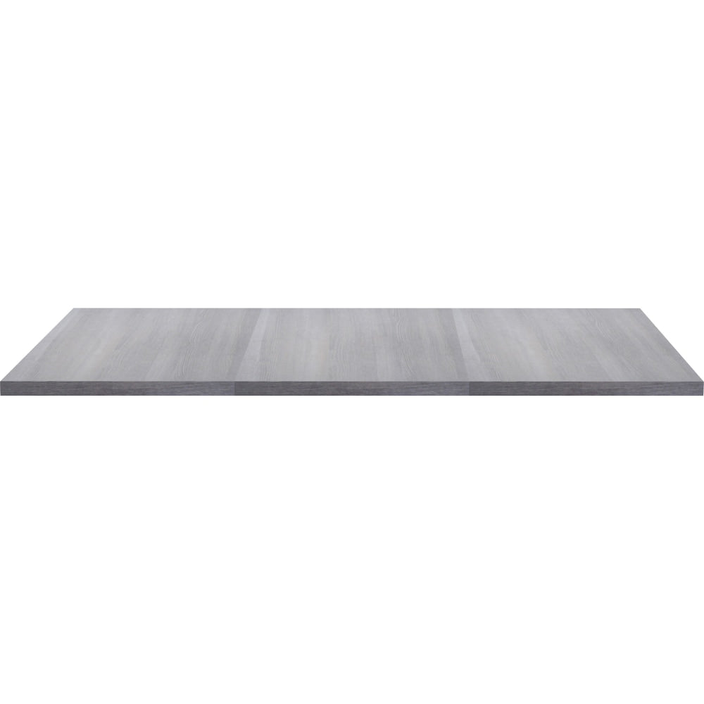 Lorell Revelance 72inW Rectangular Conference Tabletop, Weathered Charcoal