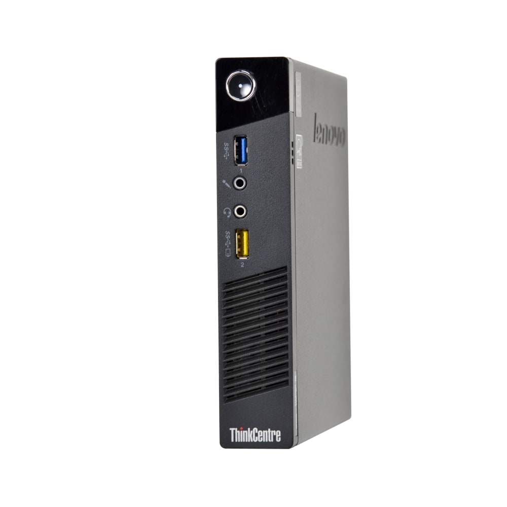 Lenovo ThinkCentre M73-Tiny Refurbished Desktop PC, Intel Core i5, 8GB Memory, 256GB Solid State Drive, Windows 10, J1-M73MA01