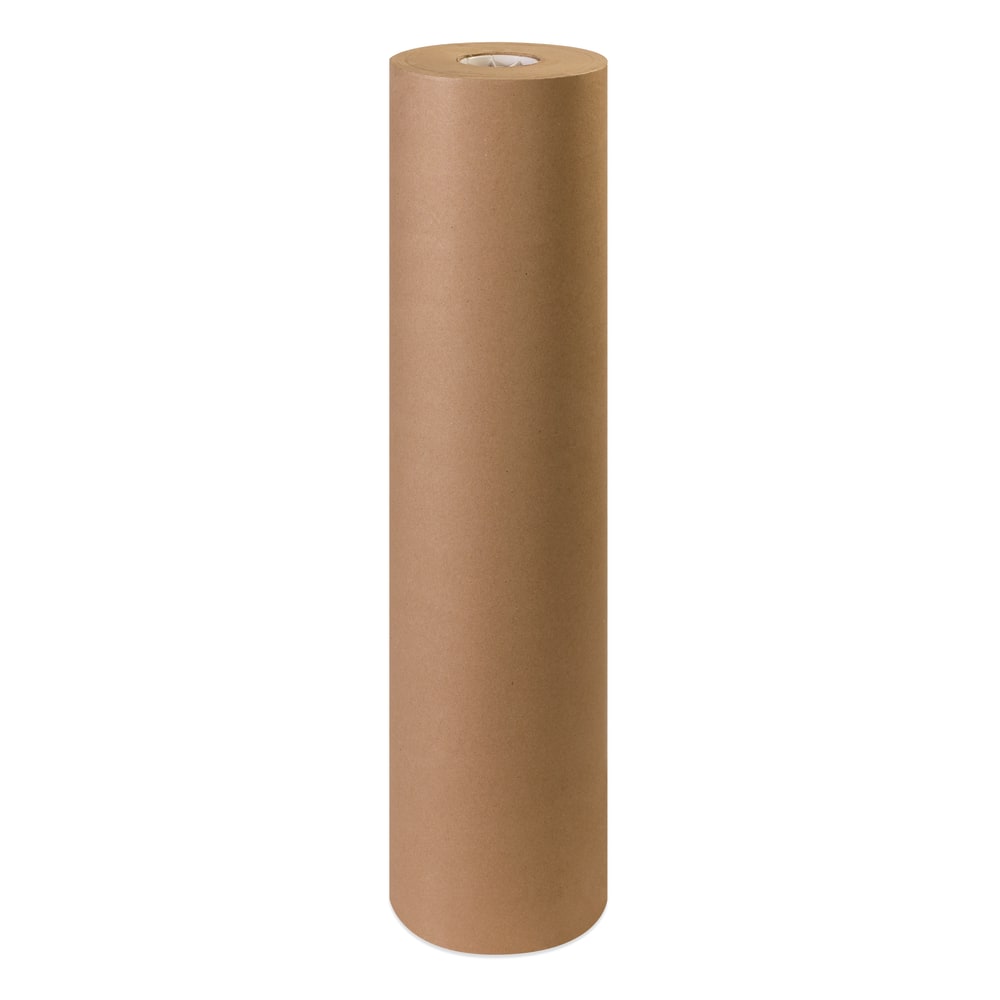 Partners Brand 100% Recycled Kraft Paper Roll, 30 Lb, 36in x 1,200ft