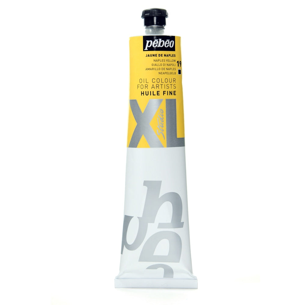 Pebeo Studio XL Oil Paint, 200 mL, Naples Yellow, Pack Of 2