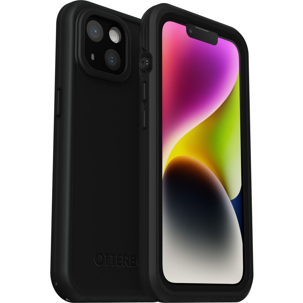 OtterBox iPhone 14 OtterBox FRE Case for MagSafe - For Apple iPhone 14 Smartphone - Black - Drop Resistant, Impact Resistant, Water Proof - Plastic - 1 Pack