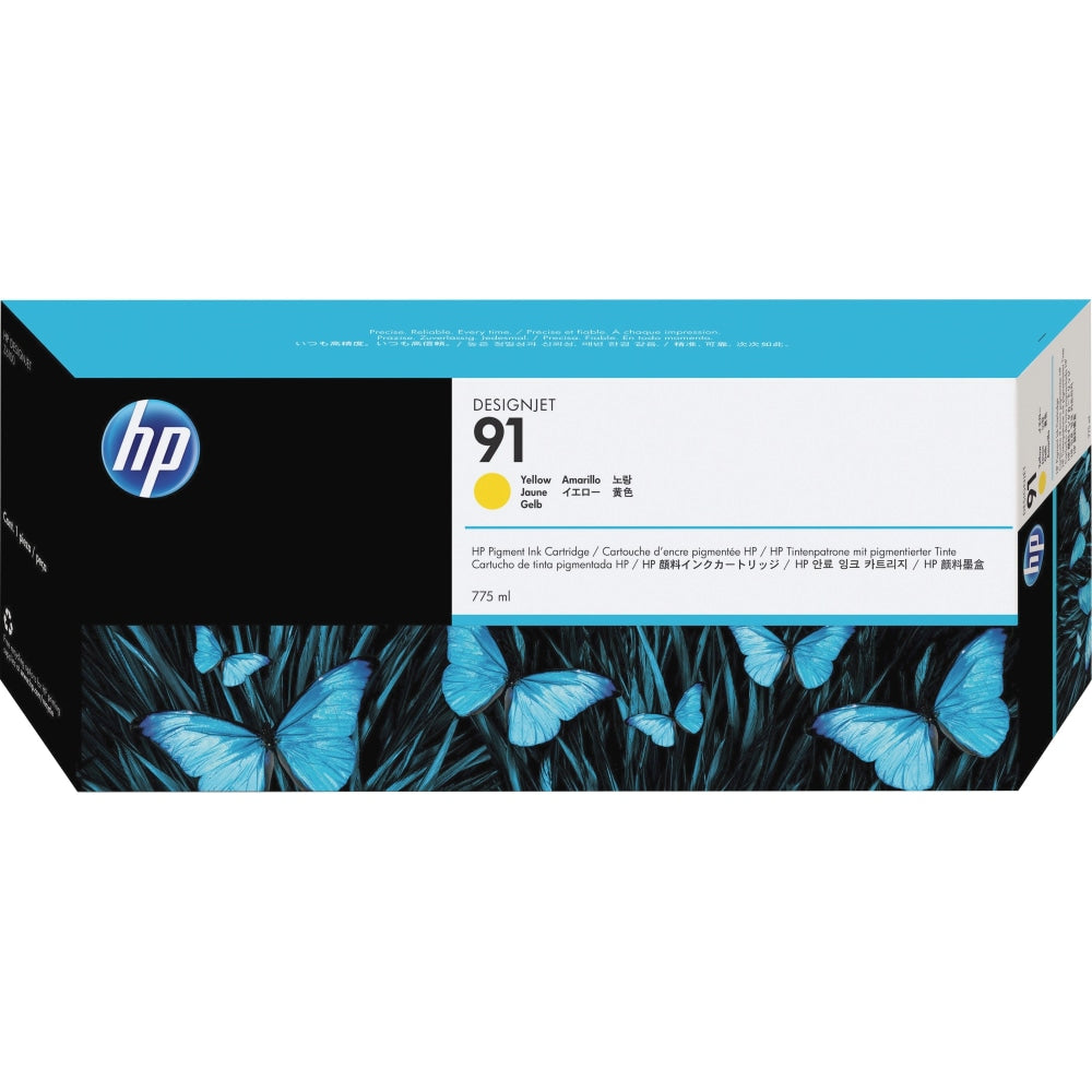 HP 91 Yellow Ink Cartridge, C9469A