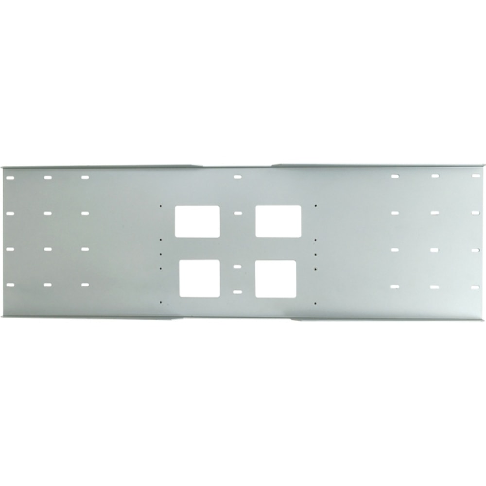 Peerless 24in Triple Stud Wall Plate - Steel - 200 lb