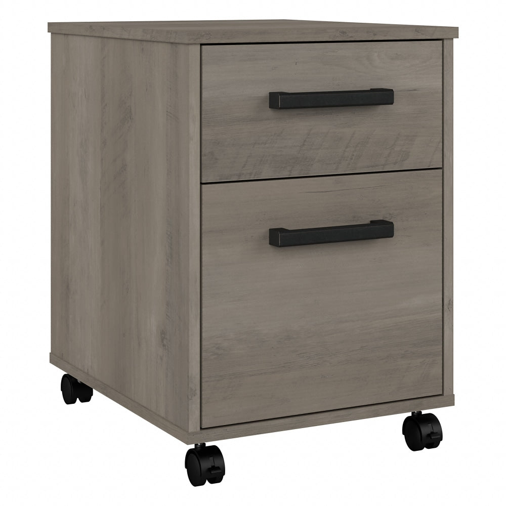 kathy ireland Home by Bush Furniture City Park 19inD Vertical 2-Drawer Mobile File Cabinet, Driftwood Gray, Delivery