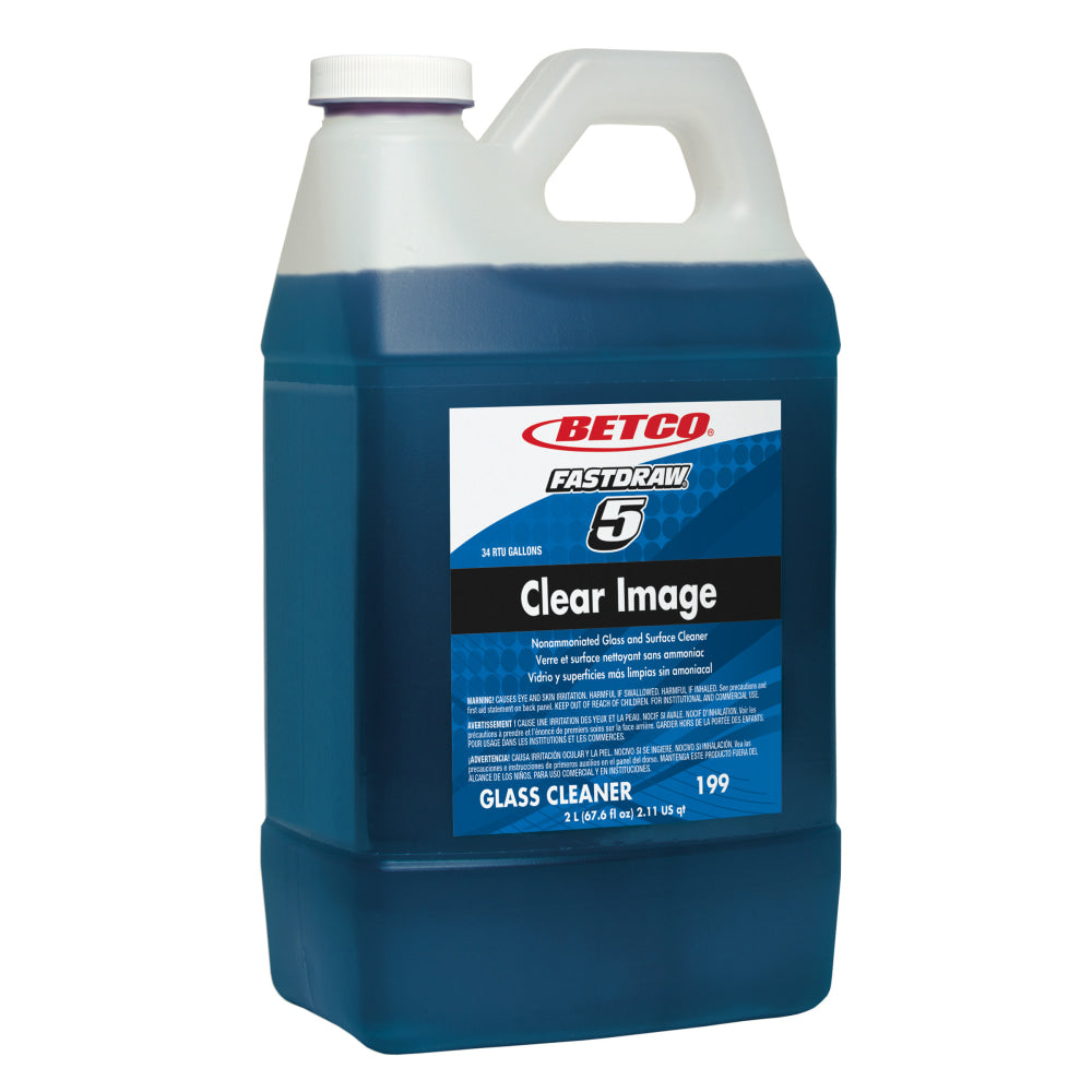 Betco Clear Image Fastdraw Concentrate, 67.6 Oz Bottle, Case Of 4