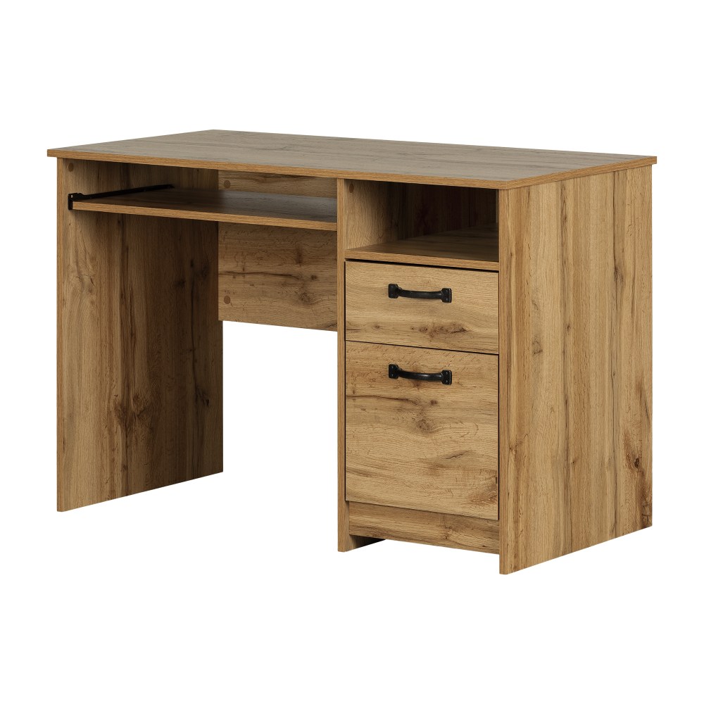 South Shore Tassio 45inW Computer Desk, Nordik Oak