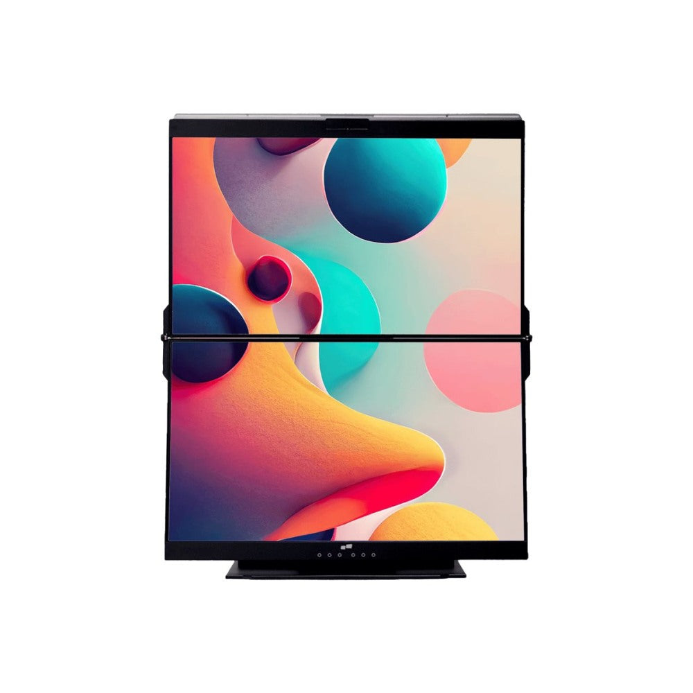 Mobile Pixels GEMINOS - Dual LCD monitor - 24in - 1920 x 1080 Full HD (1080p) @ 60 Hz - IPS - 250 cd/m2 - 1000:1 - 2xHDMI, 2xUSB-C - speakers