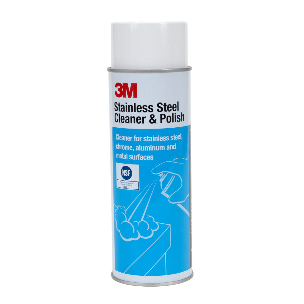 3M 14002 Stainless Steel Cleaner And Polish, 21 Oz Bottle