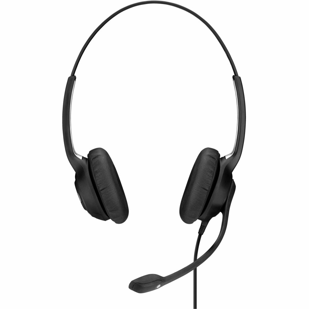 EPOS IMPACT SC 260 Headset - Stereo - Easy Disconnect - Wired - On-ear - Binaural - Noise Cancelling, Electret, Uni-directional, Condenser Microphone - Black