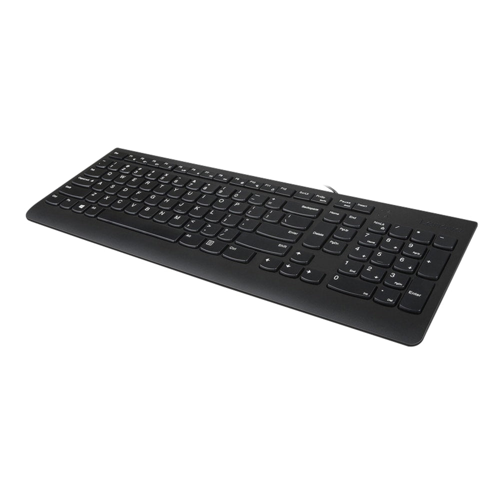 Lenovo 300 USB Keyboard, Black, GX30M39655