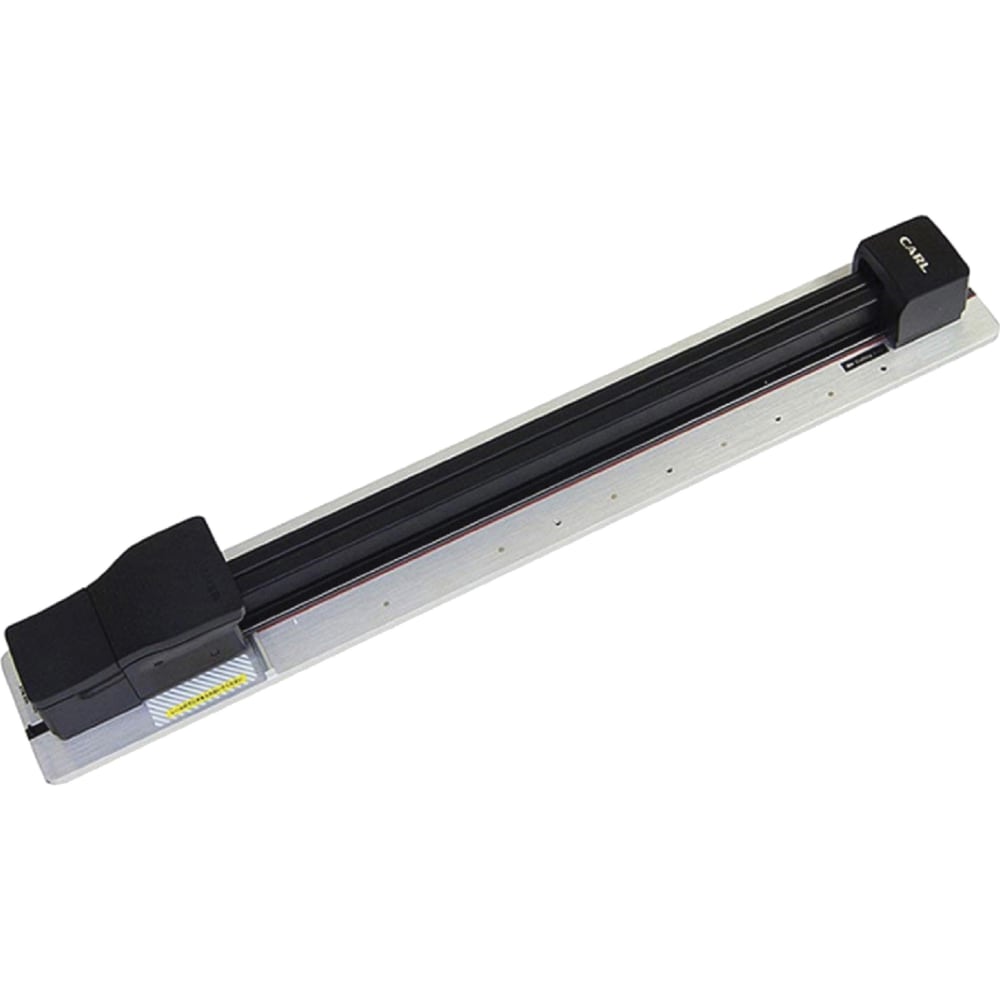 CARL X-trimmer Paper Trimmer - 80 Sheet Cutting Capacity - 20in Cutting Length - Black, Silver - 33.5in Length - 1 Each