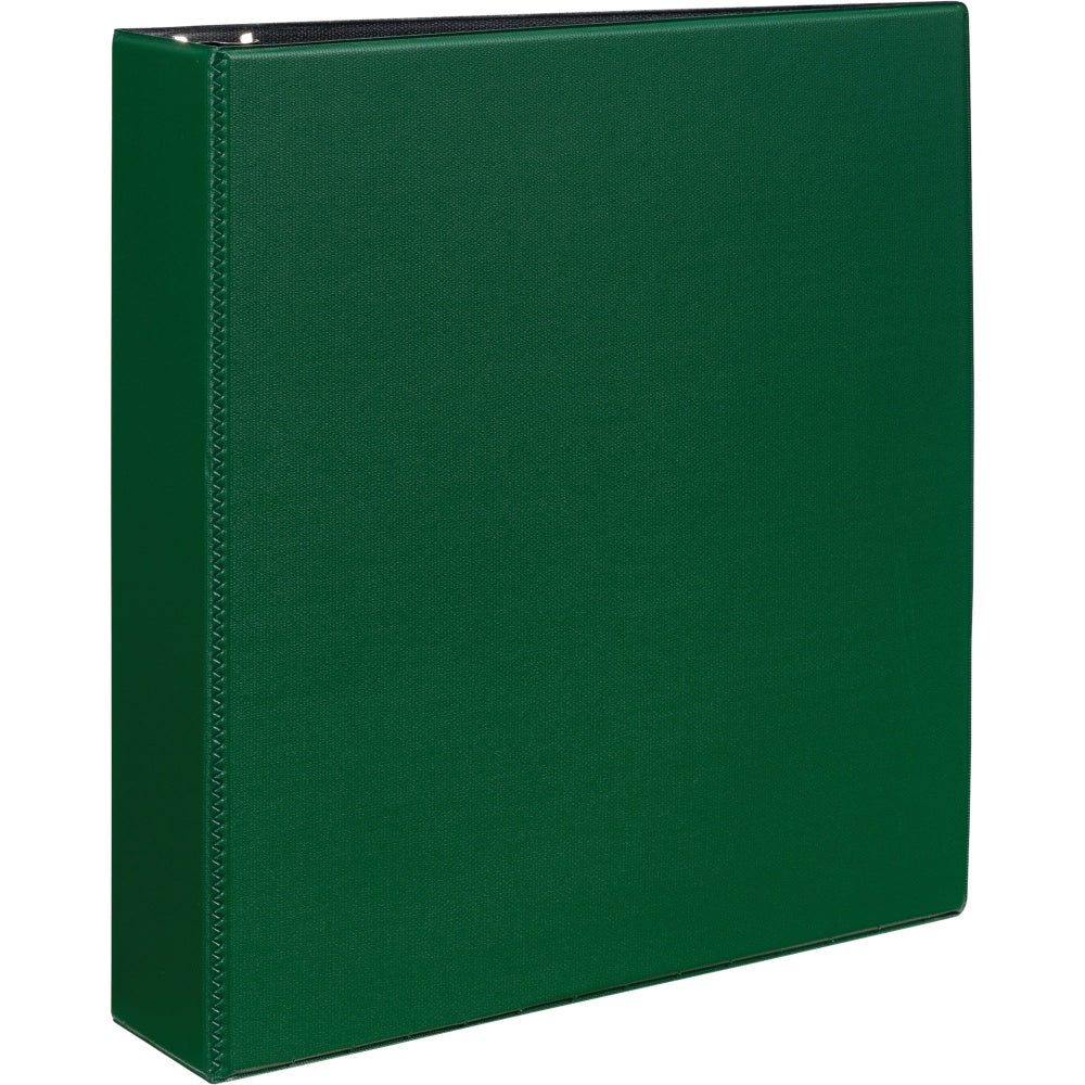 Avery Durable 3-Ring Binder With EZ-Turn Rings, 2in D-Rings, 45% Recycled, Green