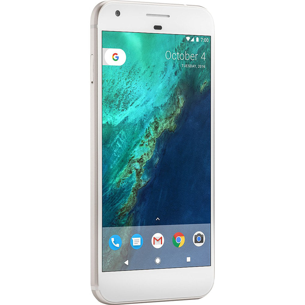 Google Pixel XL Cell Phone, Very Silver, PGN100023