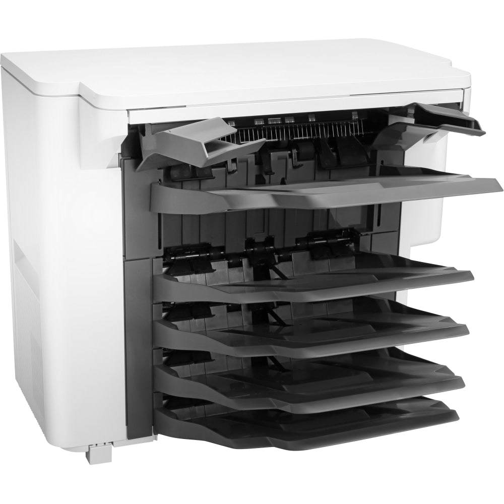 HP LaserJet Stapler/Stacker/Mailbox - Plain Paper - Custom Size - 2.99in x 5in , Custom Size - 5in x 14.02in - 800 Sheets