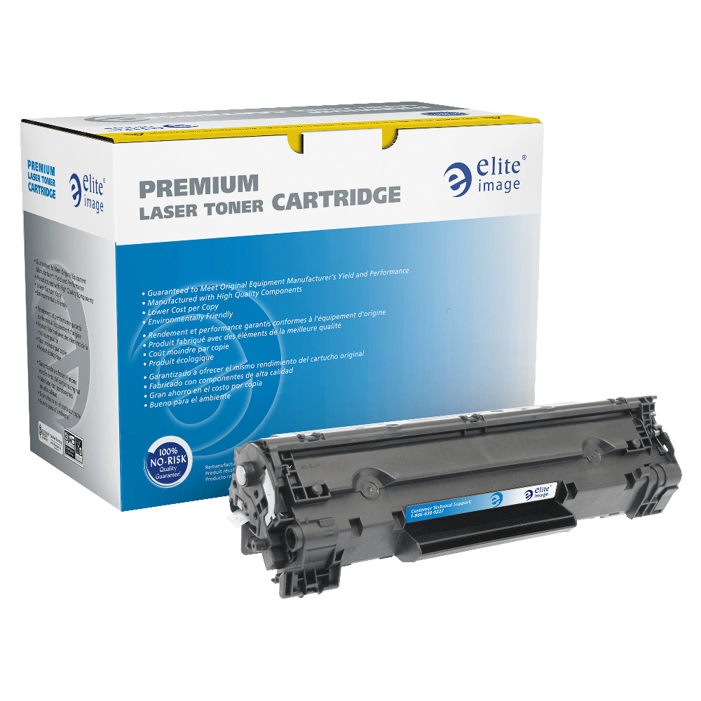 Elite Image Remanufactured Black MICR Toner Cartridge Replacement For HP 83A, CF283A, ELI75979