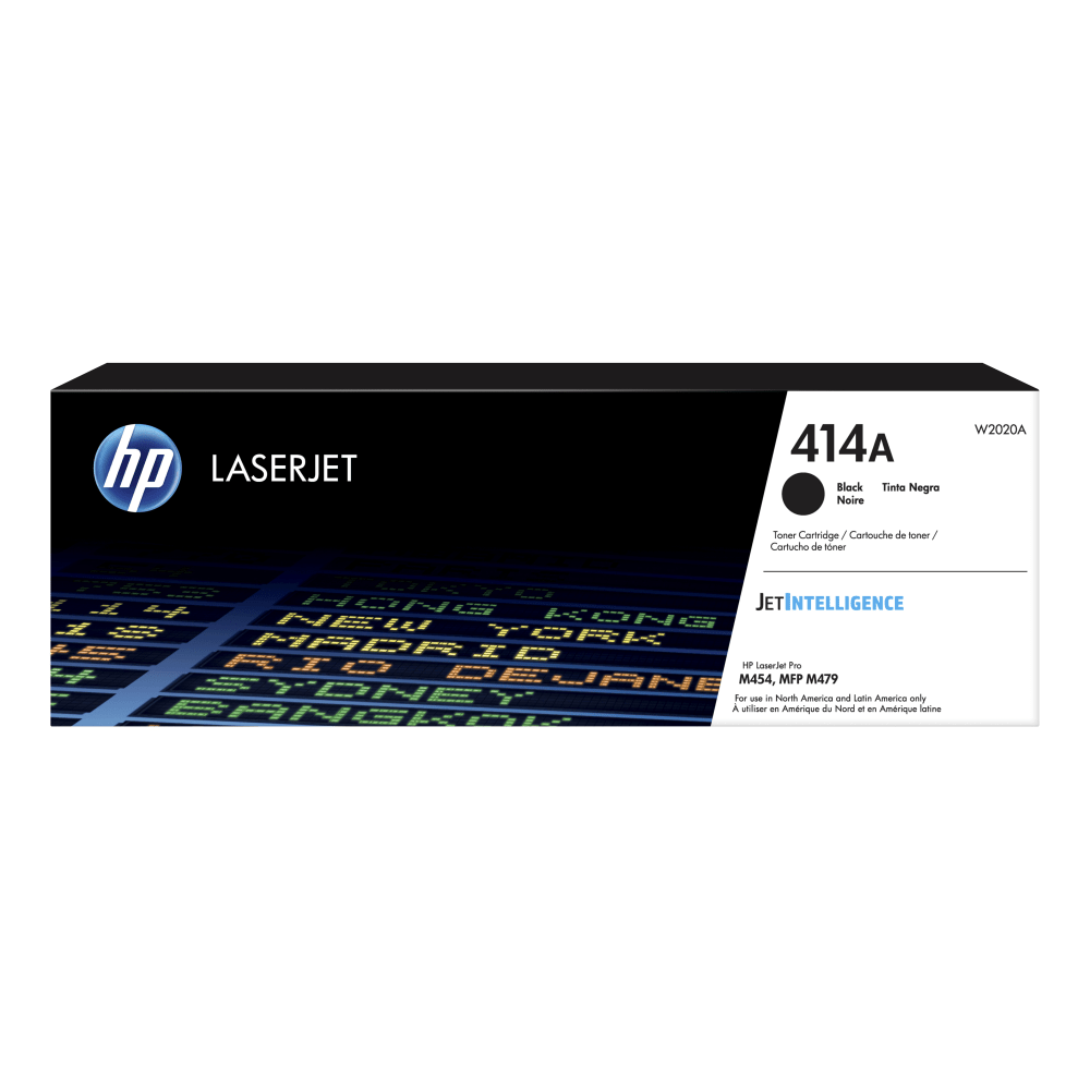 HP 414A Black Toner Cartridge, W2020A