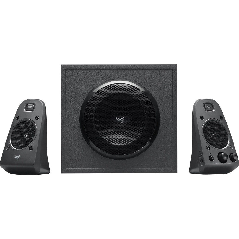 Logitech Z625 2.1 Speaker System - 200 W RMS - Black - THX - 1 Pack