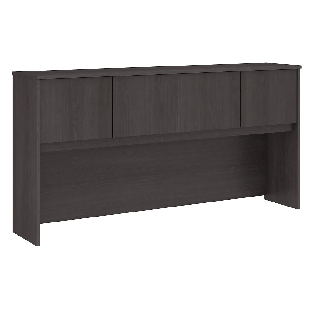 Bush Business Furniture Studio C 72inW Hutch, Storm Gray, Standard Delivery