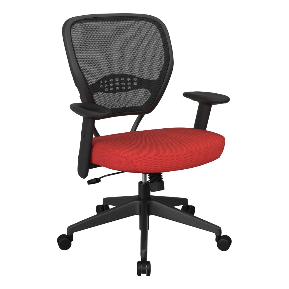 Office Star 55 Series Professional AirGrid Back Manager Office Chair, Red