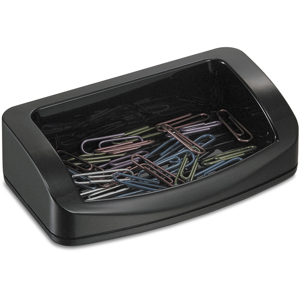 OIC 2200 Series Business Card/Clip Holder, Black