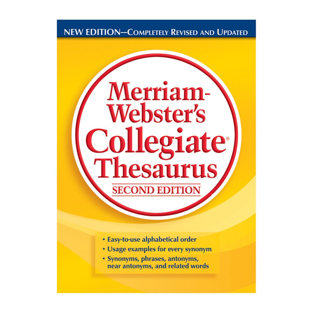 Merriam-Websters Collegiate Thesaurus 2nd Edition