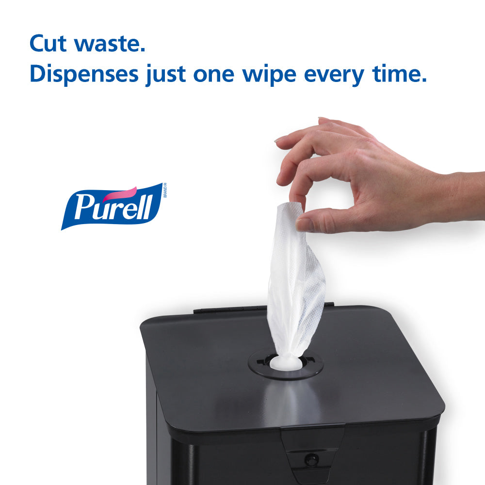 Purell Hand Sanitizing Wipes, Unscented, 1200 Wipes Per Pack, Carton Of 2 Packs