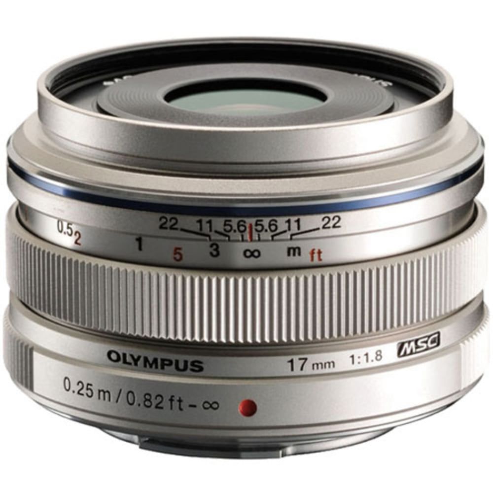 Olympus M.ZUIKO DIGITAL - 17 mm - f/22 - f/1.8 - Wide Angle Fixed Lens for Micro Four Thirds - 46 mm Attachment - 0.08x Magnification