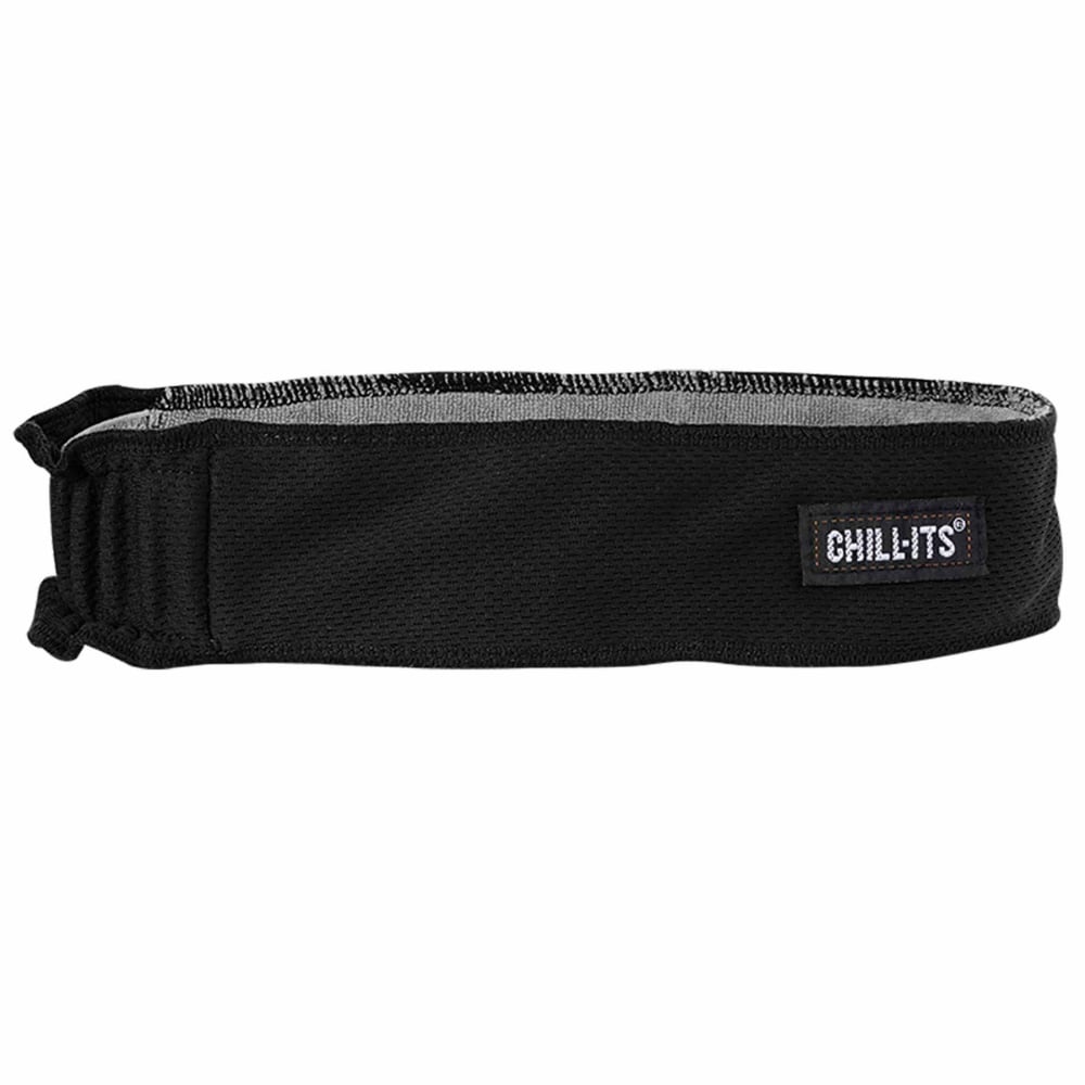 Ergodyne Chill-Its 6605 High-Performance Headbands, Black, Pack Of 6 Headbands