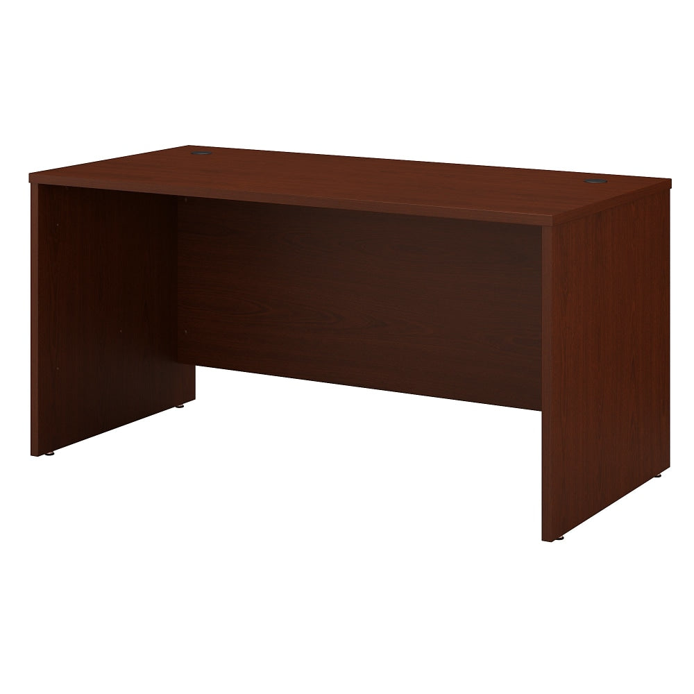 Bush Business Furniture Components 60inW Office Computer Desk, Mahogany, Standard Delivery