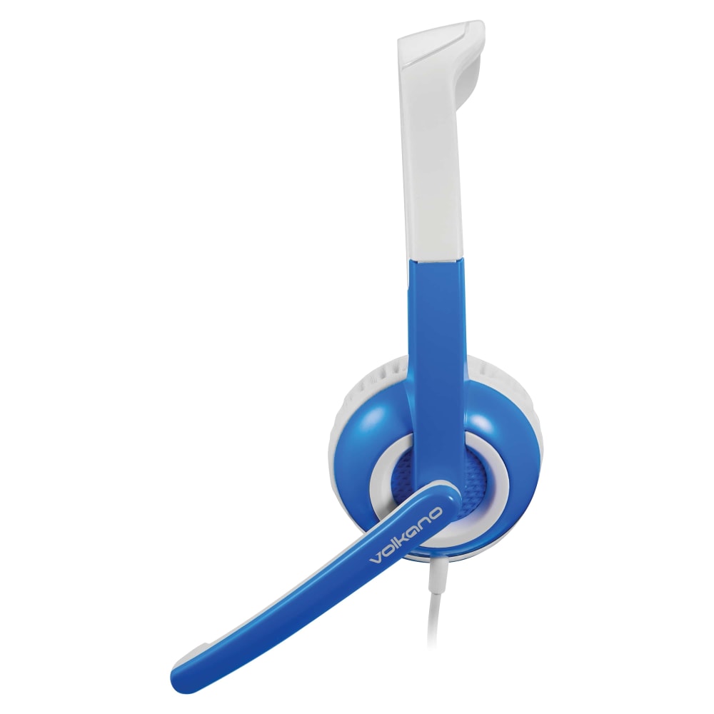 Volkano Chat Series Kids Stereo Headset With Microphone, Blue