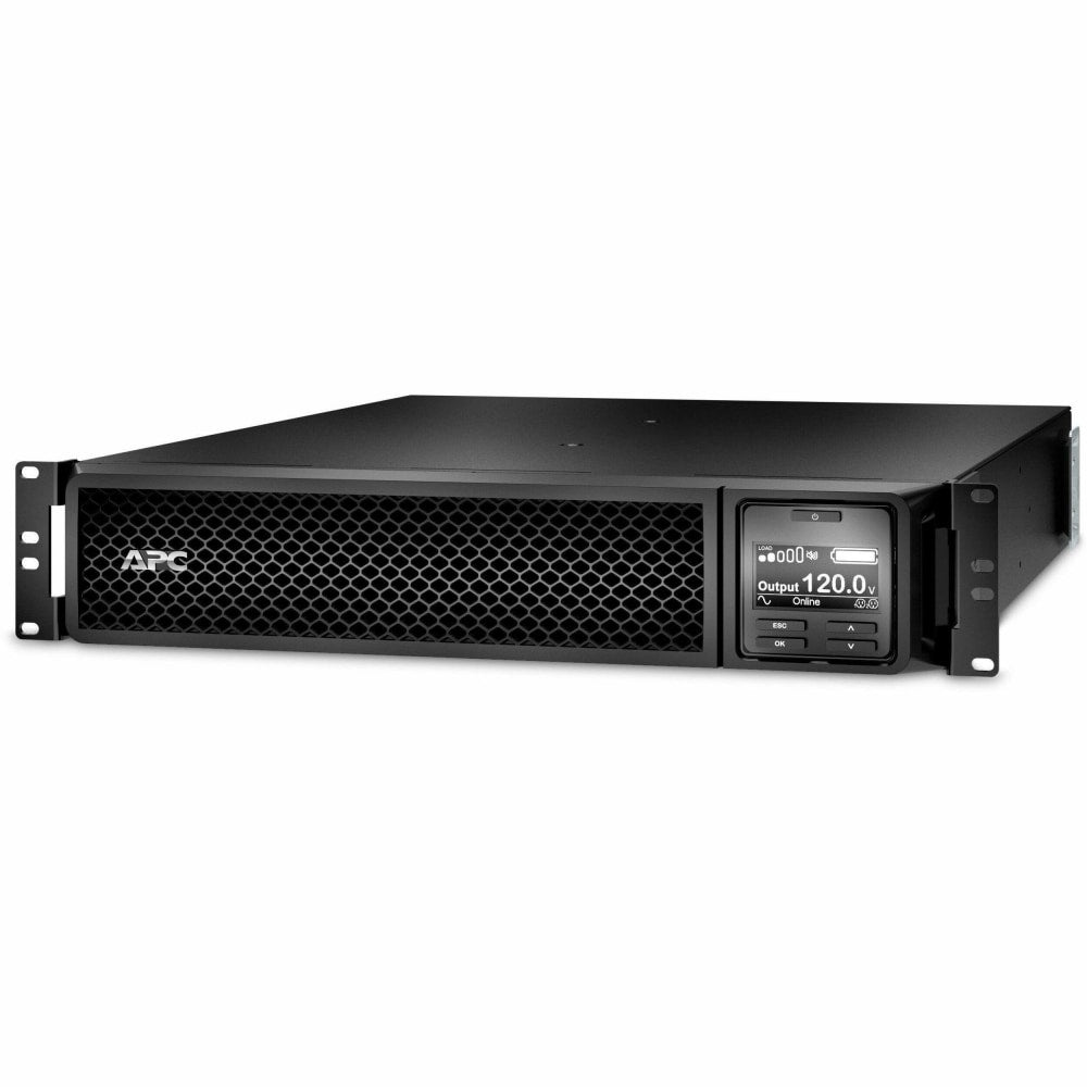 APC by Schneider Electric Smart-UPS SRT 3000VA RM 120V Network Card - 2U Rack-mountable - 3 Hour Recharge - 120 V Input - 120 V AC Output - Sine Wave - 1 x NEMA L5-30R, 8 x NEMA 5-20R - 9 x Battery/Surge Outlet