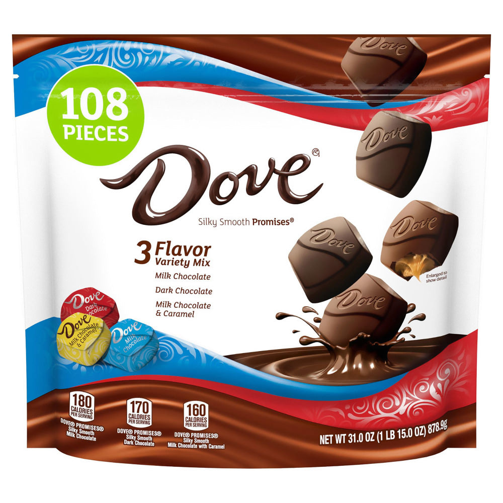 Dove Chocolate Promises Assorted Chocolate, 31 Oz