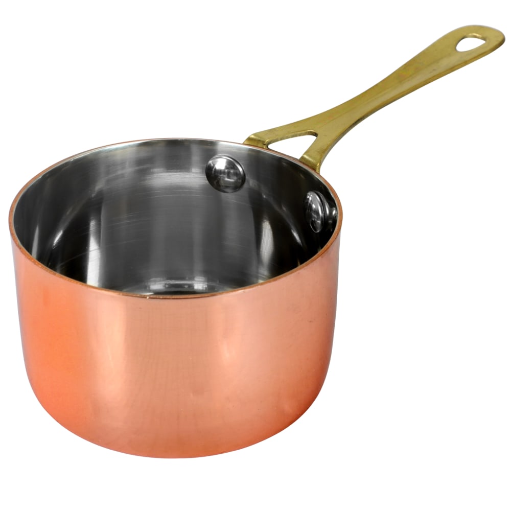 Gibson Rembrandt Stainless Steel Mini Sauce Pan, 3-5/16in, Copper