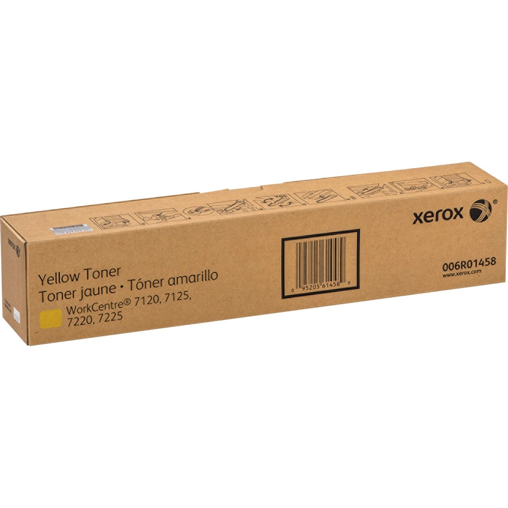 Xerox 7120 Yellow Toner Cartridge, 006R01458