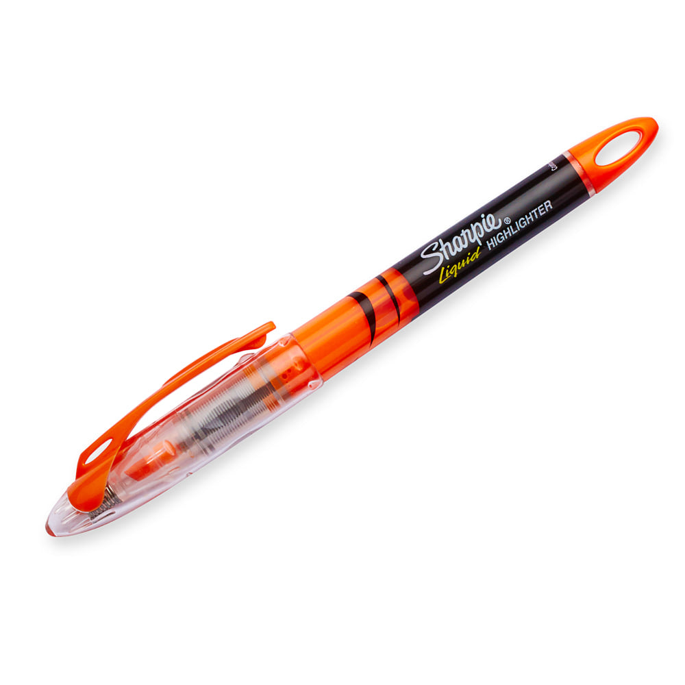 Sharpie Accent Liquid Pen-Style Highlighter, Fluorescent Orange