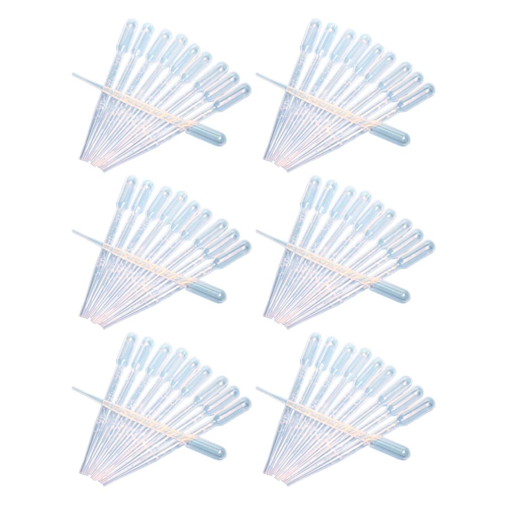 Fun Science Pipettes, 7 mL, Clear, 25 Pipettes Per Pack, Set Of 6 Packs