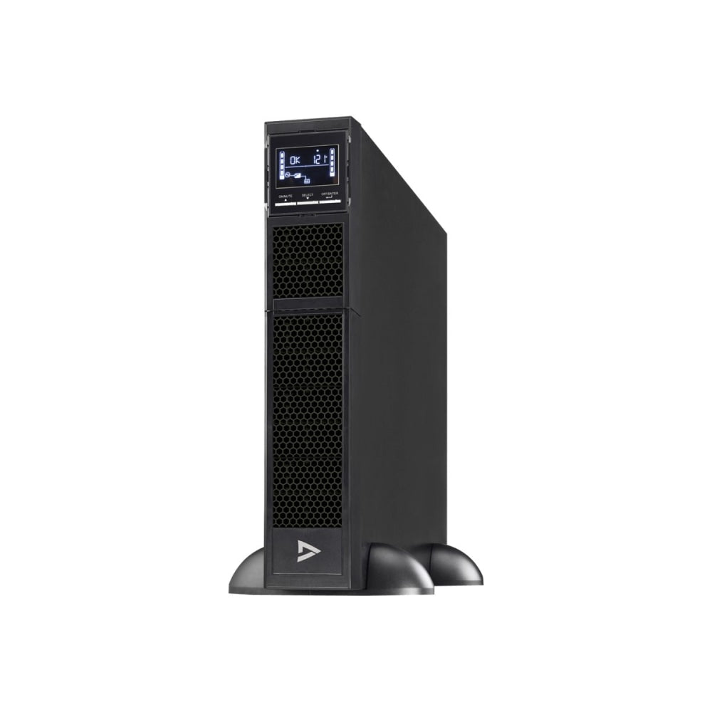 V7 UPS1RM2U3000-1N - UPS (rack-mountable) - 2700 Watt - 3000 VA - 9 Ah - RS-232, USB - output connectors: 8 - 2U - United States