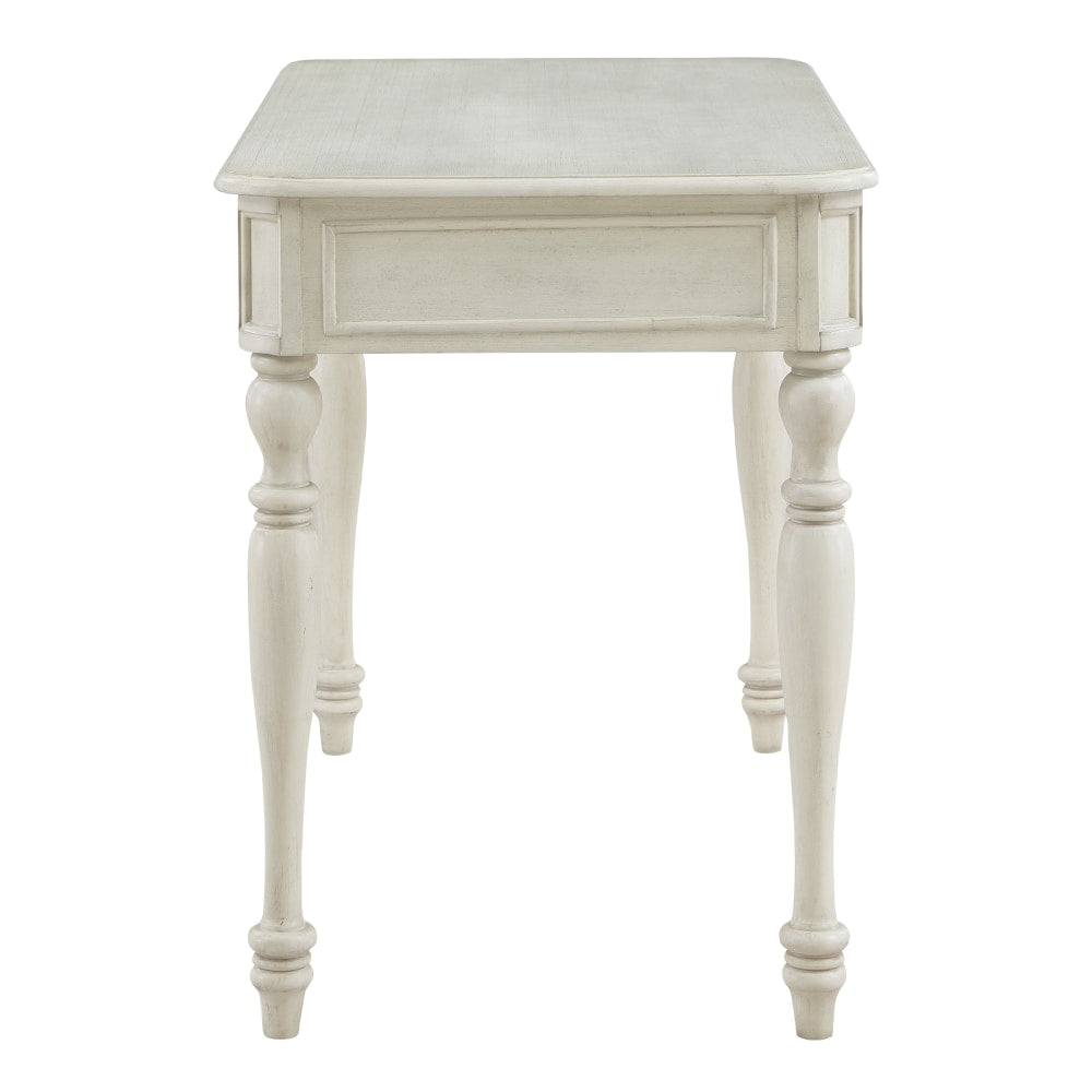 Office Star Country Meadows 48inW Writing Desk, Antique White