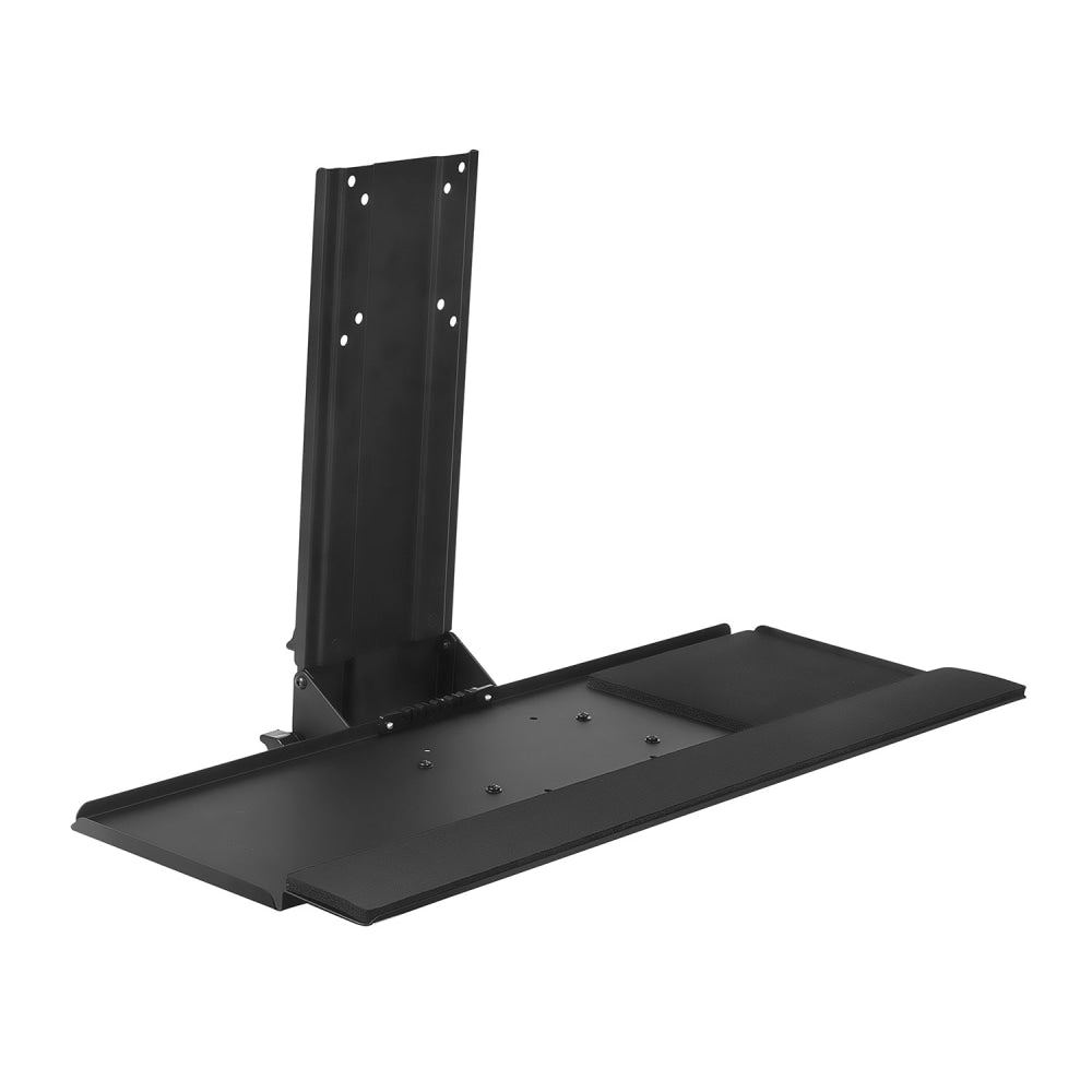 Mount-It! MI-7915 Monitor And Keyboard Wall Mount, 2inH x 25inW x 10inD, Black