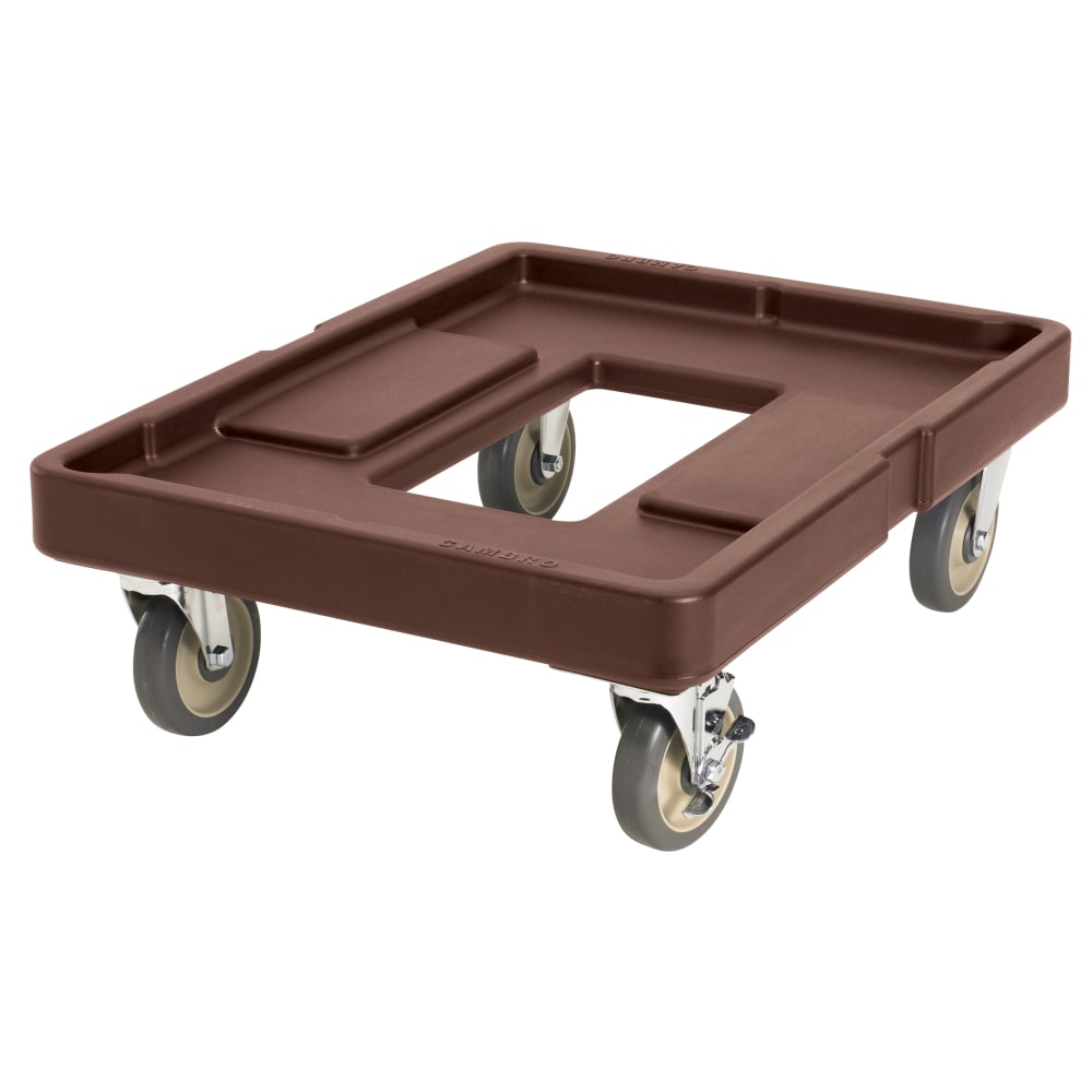 Cambro Camdolly For UPC400/UPCS400 Food Pan Carriers, 9inH x 21-9/16inW x 28-1/8inD, Brown