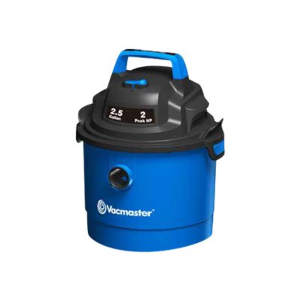 Vacmaster VOM205P Portable Vacuum Cleaner - 1491.40 W Motor - 2.50 gal - Bagged - Hose, Filter, Utility Nozzle, Crevice Tool - Blue